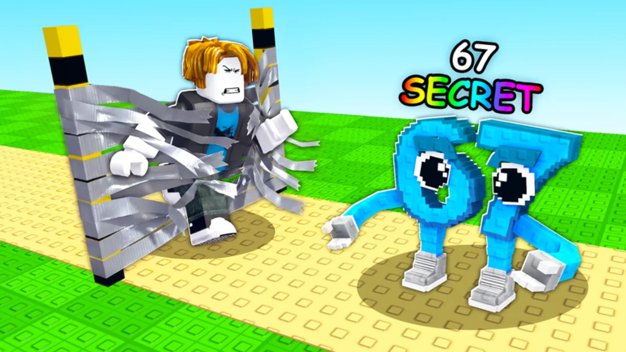 Break Tape For Brainrots Roblox gameplay